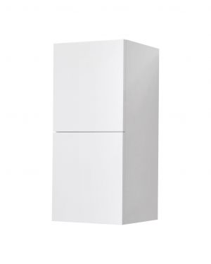 Gloss White Acrylic Veneer Linen Cabinet