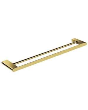 Aqua Chiaro 24 Inch Double Towel Bar Brushed Gold