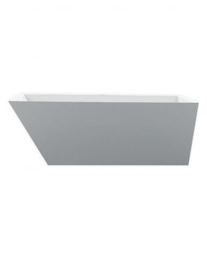 Kube Obliquo 59 Inch Free Standing Bathtub