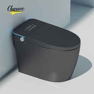 Black Luxury Bidet WC Electric Smart Toilet Automatic Sensor