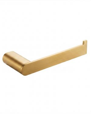 Aqua Chiaro Toilet Paper Holder Brushed Gold