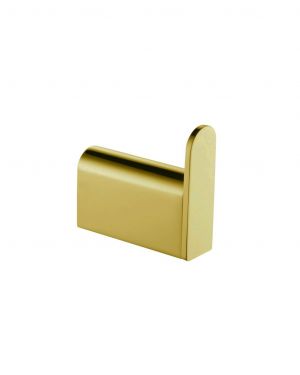 Aqua Chiaro Heavy Duty Robe Hook Brushed Gold