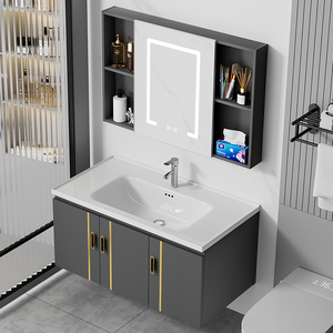 George Group Custom High-End Lacquer Bathroom Vanity