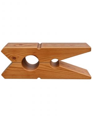 Solid New Zealand Pine Clothes Peg Accent Bench 55 Inch