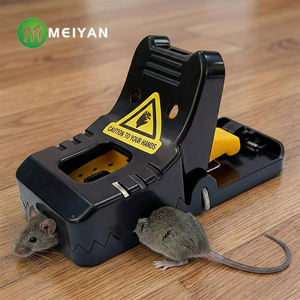 Reusable Plastic Mouse Trap Heavy Duty Rat Snap Trap for Indoor Outdoor