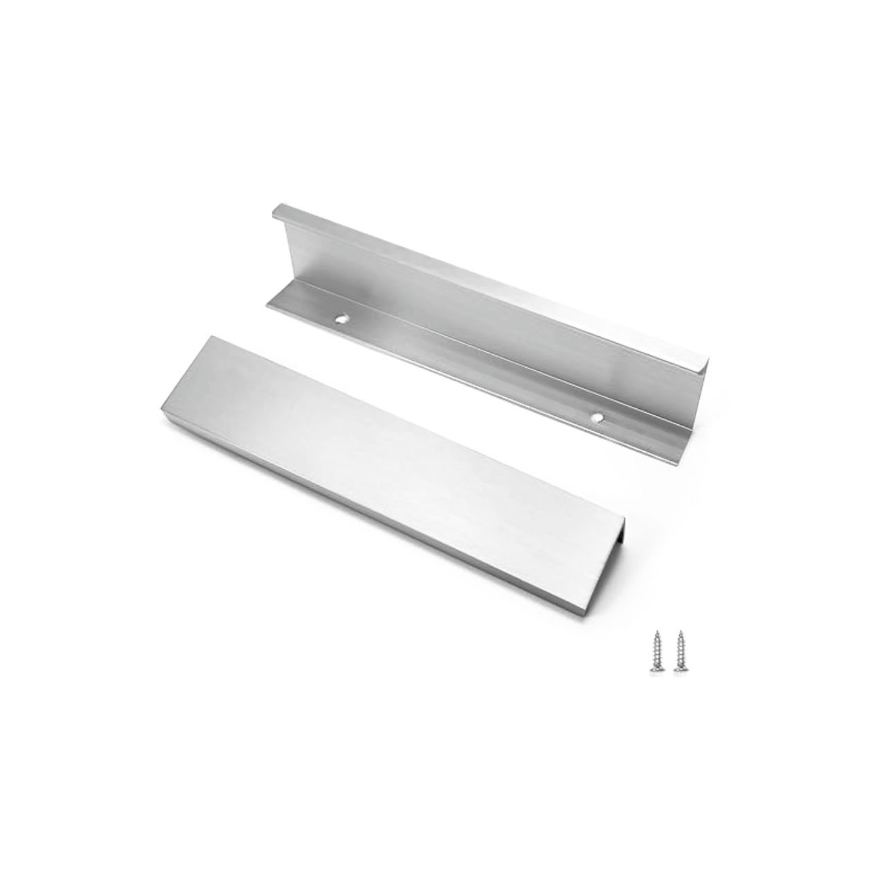 Vetro Divani Nudo hidden handle Chrome