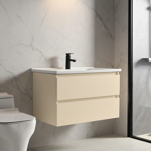 Modern Farmhouse Style Solid Wood Plywood Bathroom Vanity