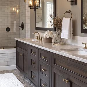 Luxury European Style Eco-Friendly Aluminum Vanity