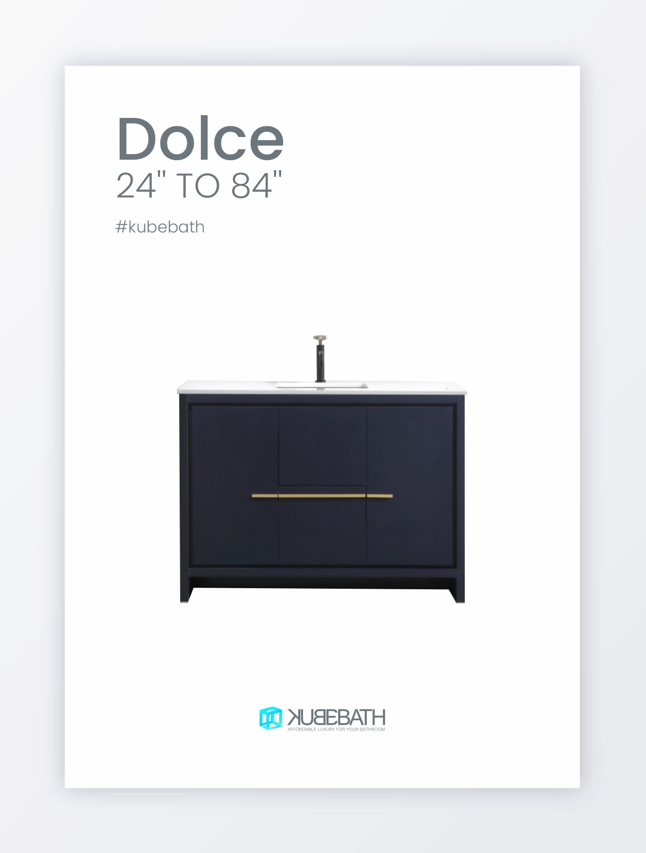 Dolce Double Sink Vanity Collection