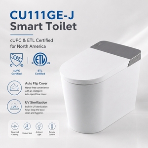 cUPC ETL Certified LED Screen Foot Induction Smart Toilet