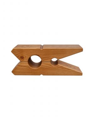 Solid New Zealand Pine Clothes Peg Accent Bench 40 Inch