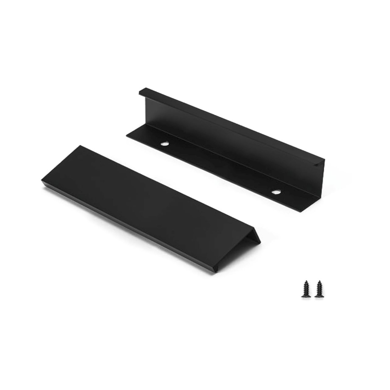 Vetro Divani Nudo hidden handle Matte Black