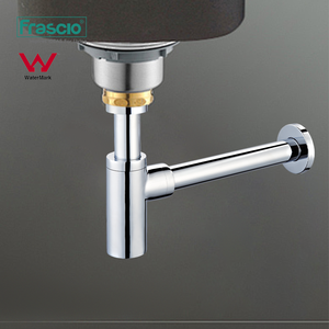 Frascio Watermark Bottle Trap Pipe Use with Pop-up Waste Heavy Weight Brass Siphon