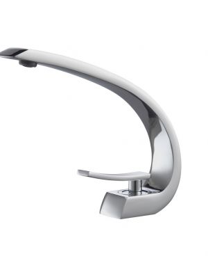 Aqua Arcco Single Hole Mount Faucet Chrome