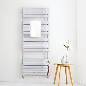 Avonflow Chrome Plated Steel Bathroom Towel Radiator Heater Hot Water Heating Towel Rack