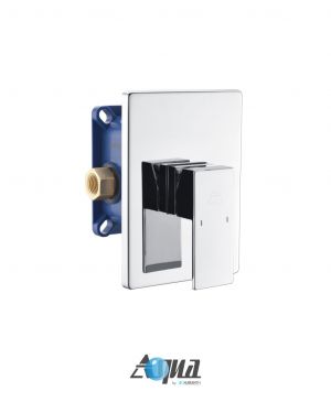 Aqua Piazza 1-Way Rough-In Valve Chrome