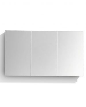 44.29 inch Triple Door Mirrored Medicine Cabinet KM1125