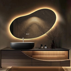 Modern Minimalist Solid Wood Vanity Cabinet With Smart Defog Mirror
