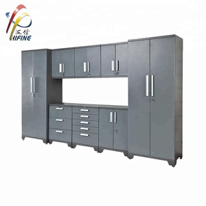 Diamond Plate Steel Garage Cabinet