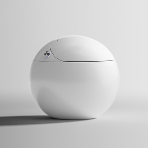 Egg Design Fully Automatic Self Cleaning Smart Toilet