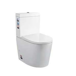 WC-6010 Two-Piece Modern Ceramic Toilet Watermark Certified